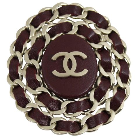 leather brooch chanel worth|chanel brooch price.